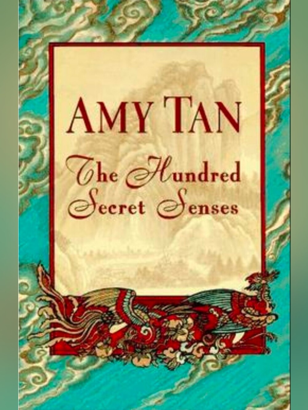 Amy Tan The Hundred Secret Senses First Edition Cover Hardcover Book